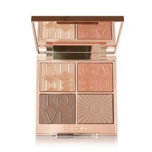 NIB Charlotte Tilbury NUDEGASM Face Palette Bronze, Sculpt & Glow Contour